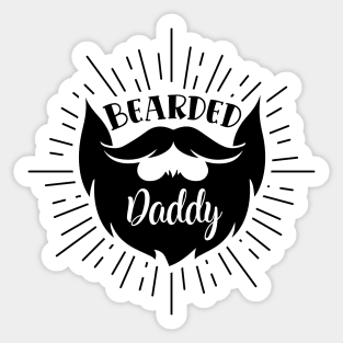 Bearded DADDY Sticker